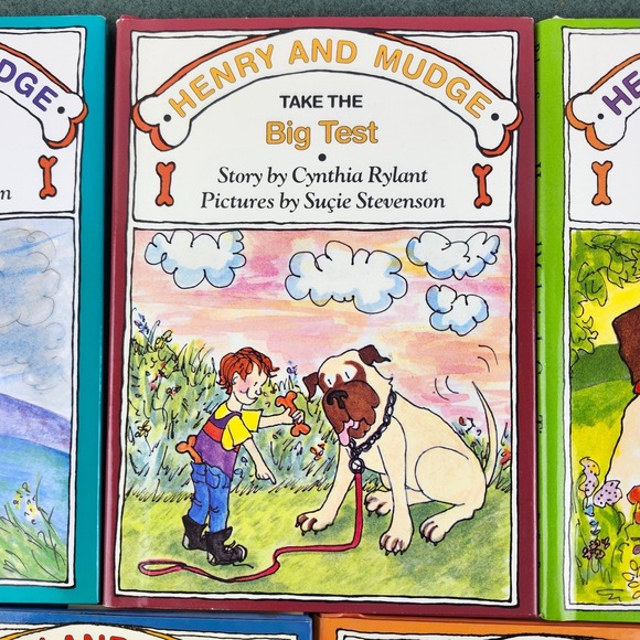 Cynthia Rylant Henry and Mudge Kindergarten 1st Grade Story Reader 7 Book Lot - Picture 3 of 9
